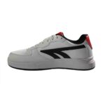 Varsity Court White-Black-Red