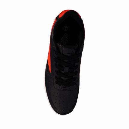 Varsity Court Black-Red